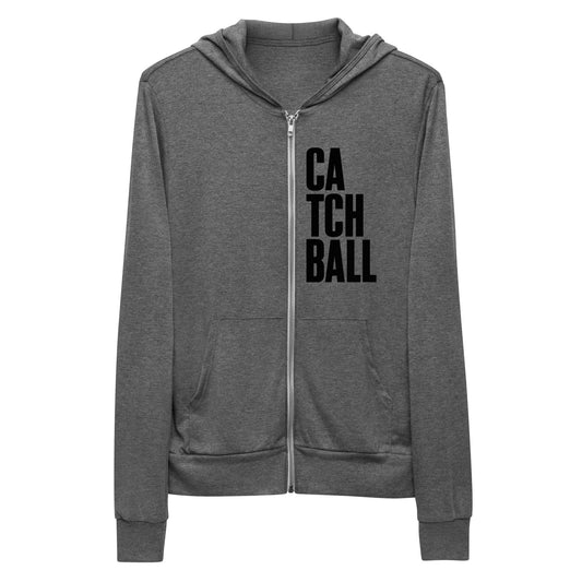 Catchball Lightweight Unisex Zip Hoodie Jacket