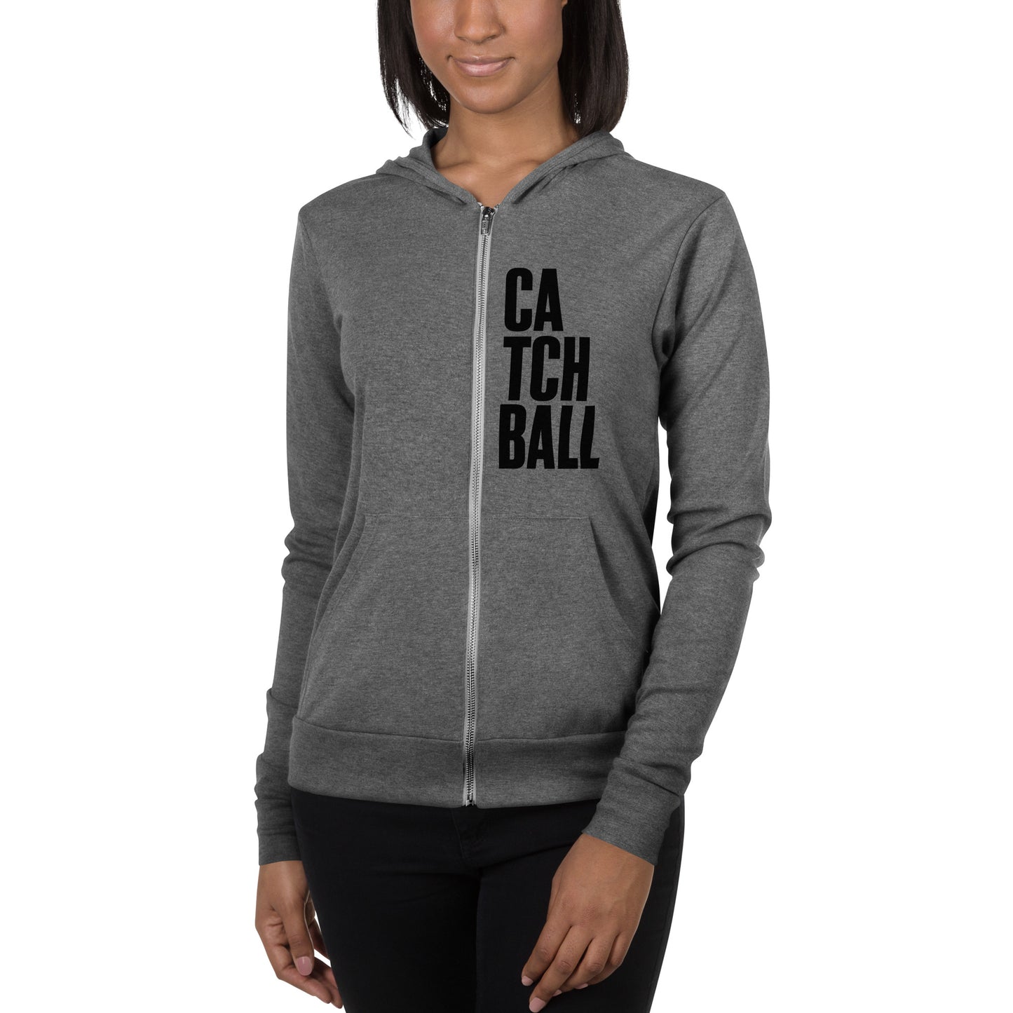 Catchball Lightweight Unisex Zip Hoodie Jacket