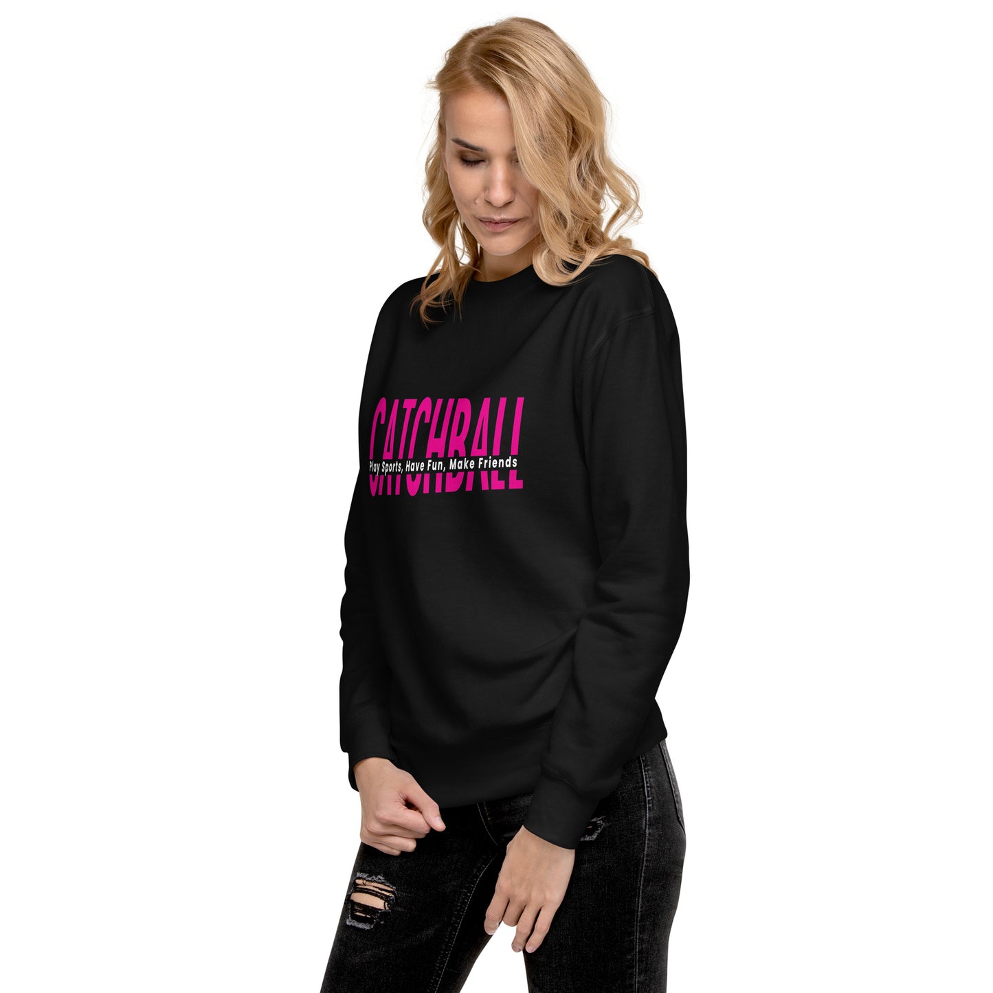 Catchball Unisex Premium Sweatshirt - RUNS SMALL