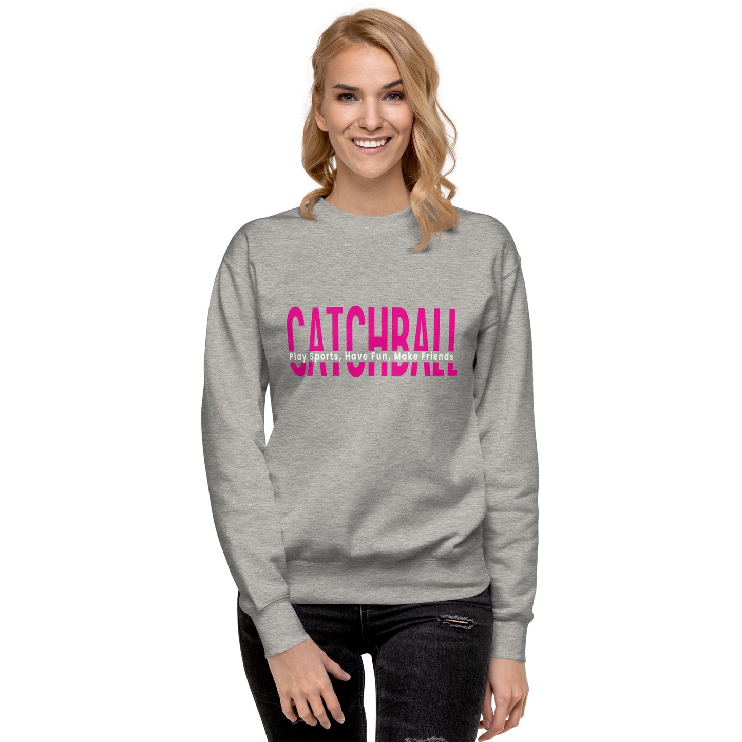 Catchball Unisex Premium Sweatshirt - RUNS SMALL