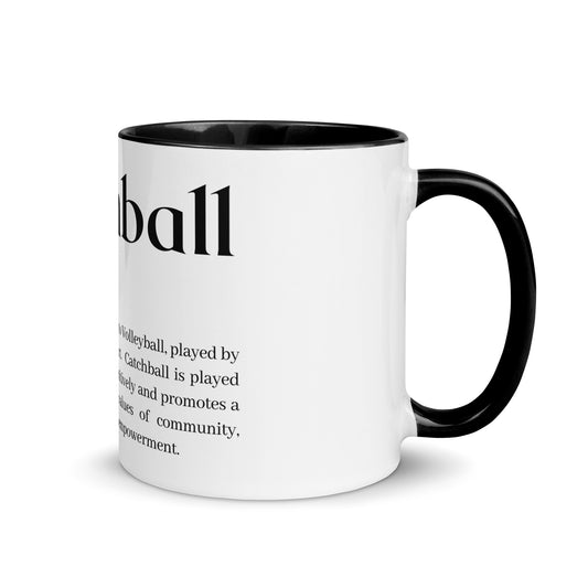 Catchball Dictionary Definition Colored Mug