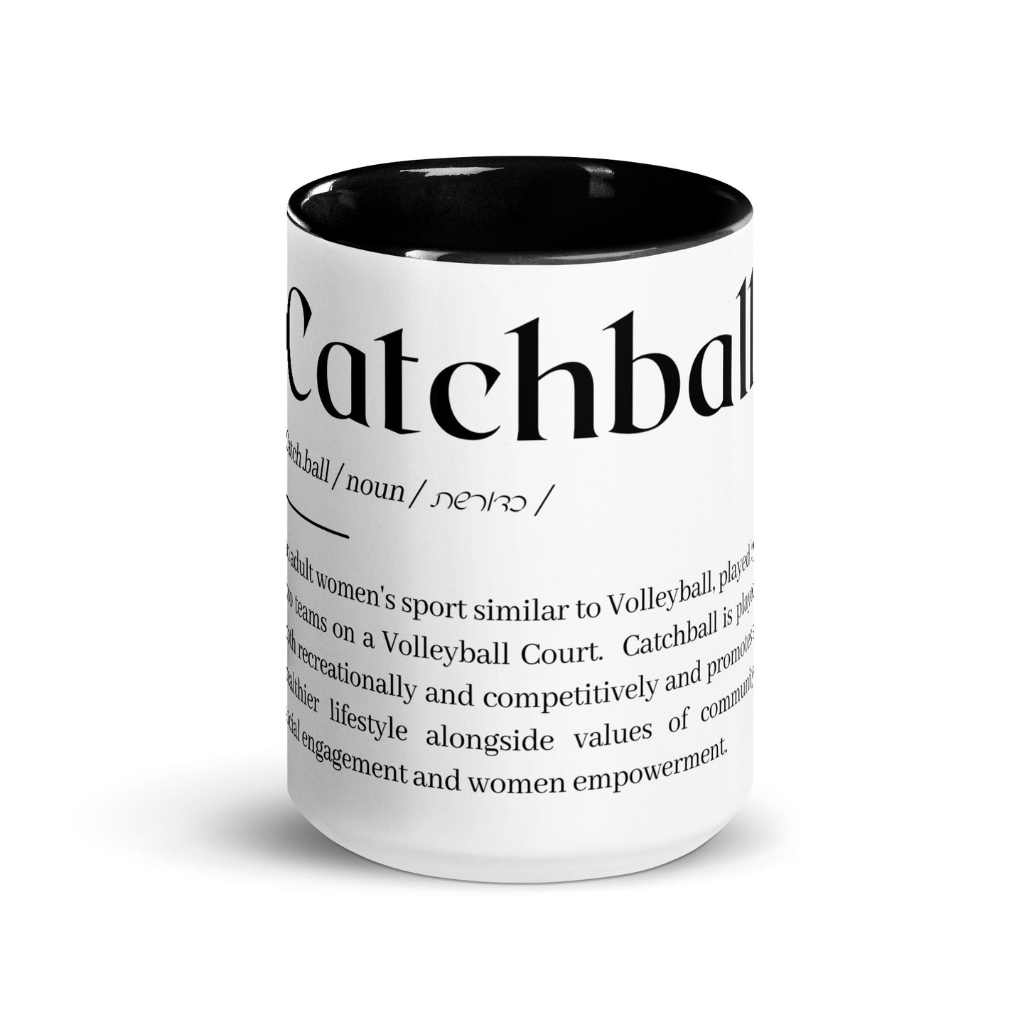 Catchball Dictionary Definition Colored Mug