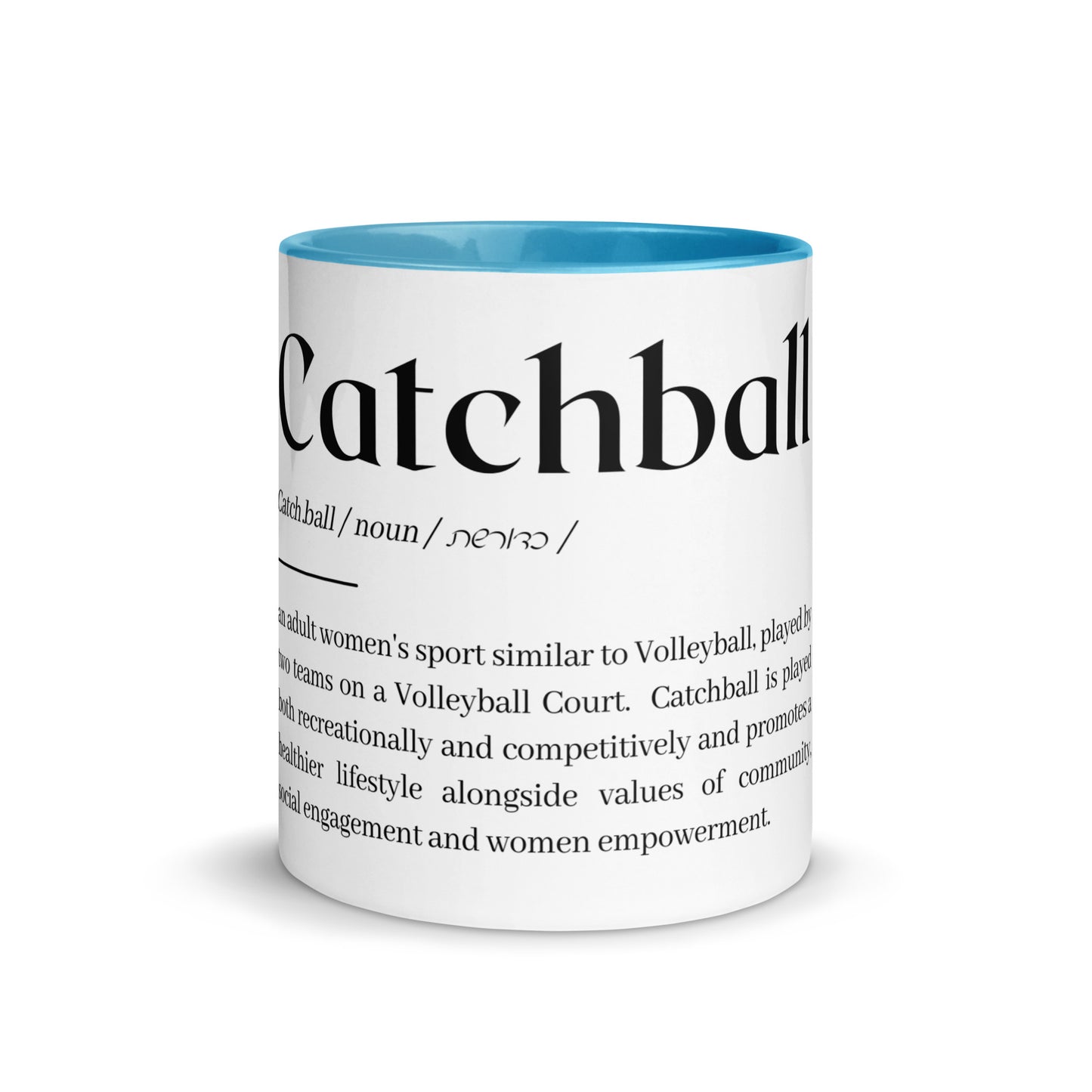 Catchball Dictionary Definition Colored Mug