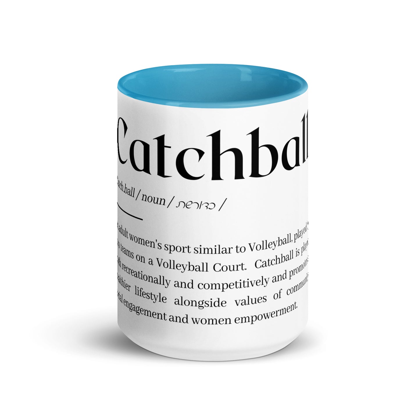 Catchball Dictionary Definition Colored Mug