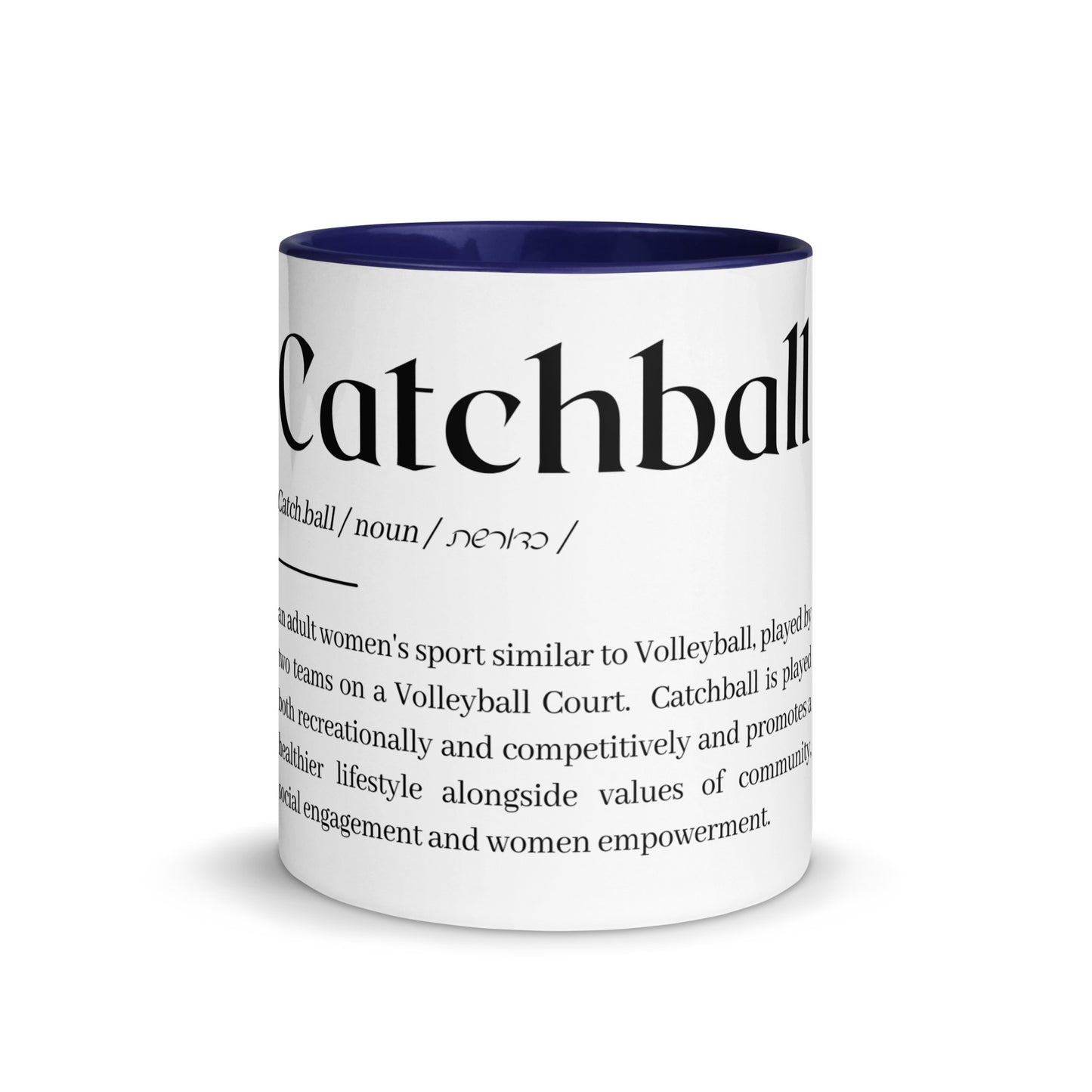 Catchball Dictionary Definition Colored Mug