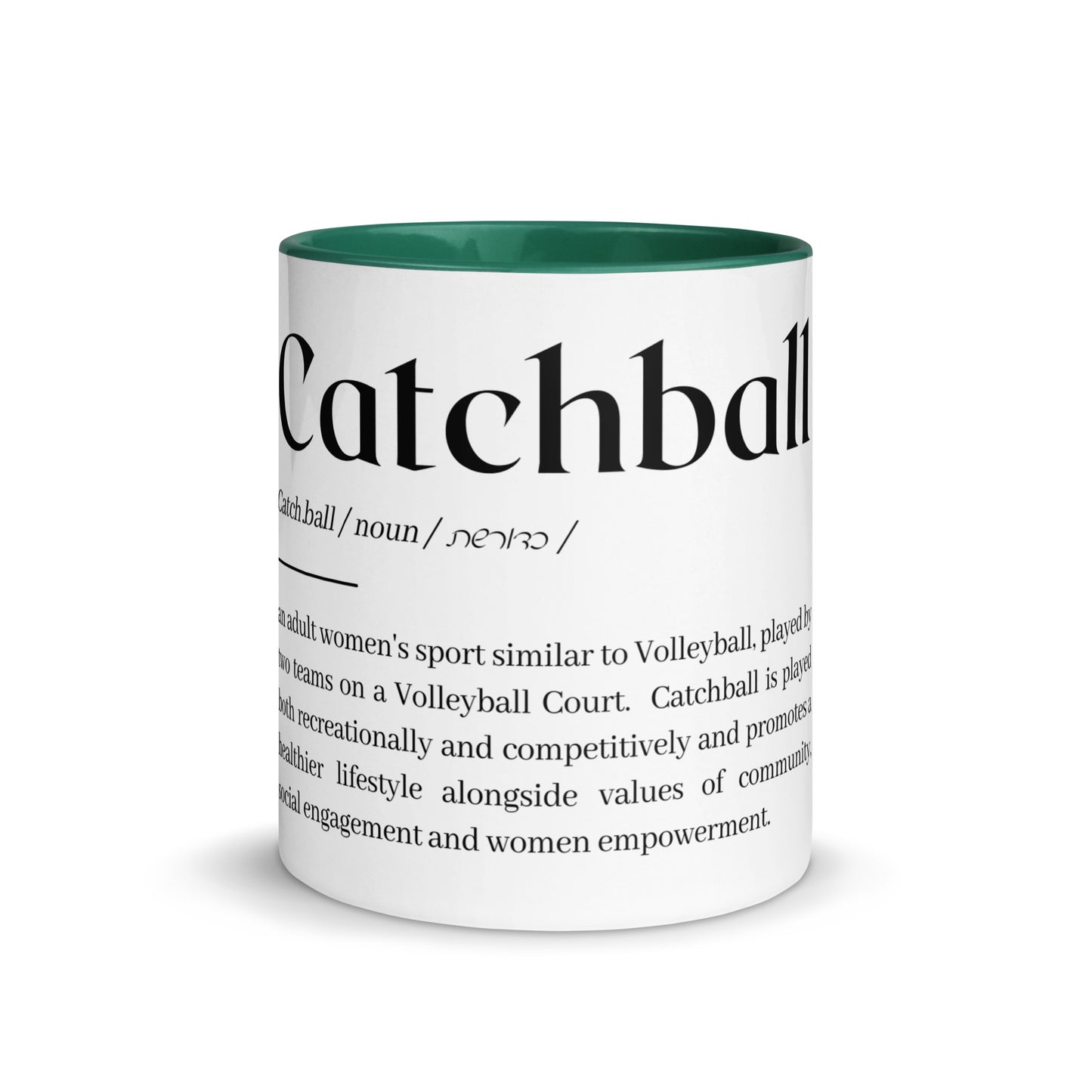 Catchball Dictionary Definition Colored Mug