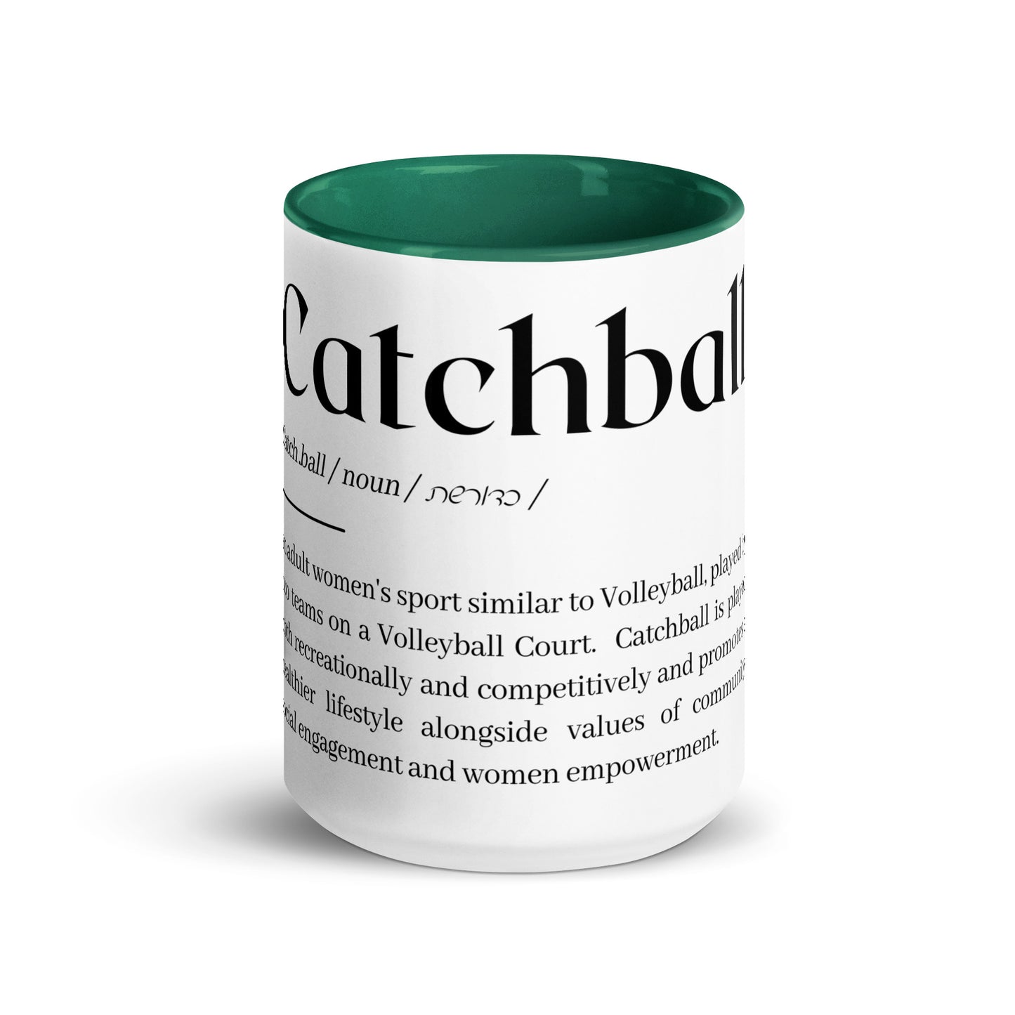 Catchball Dictionary Definition Colored Mug