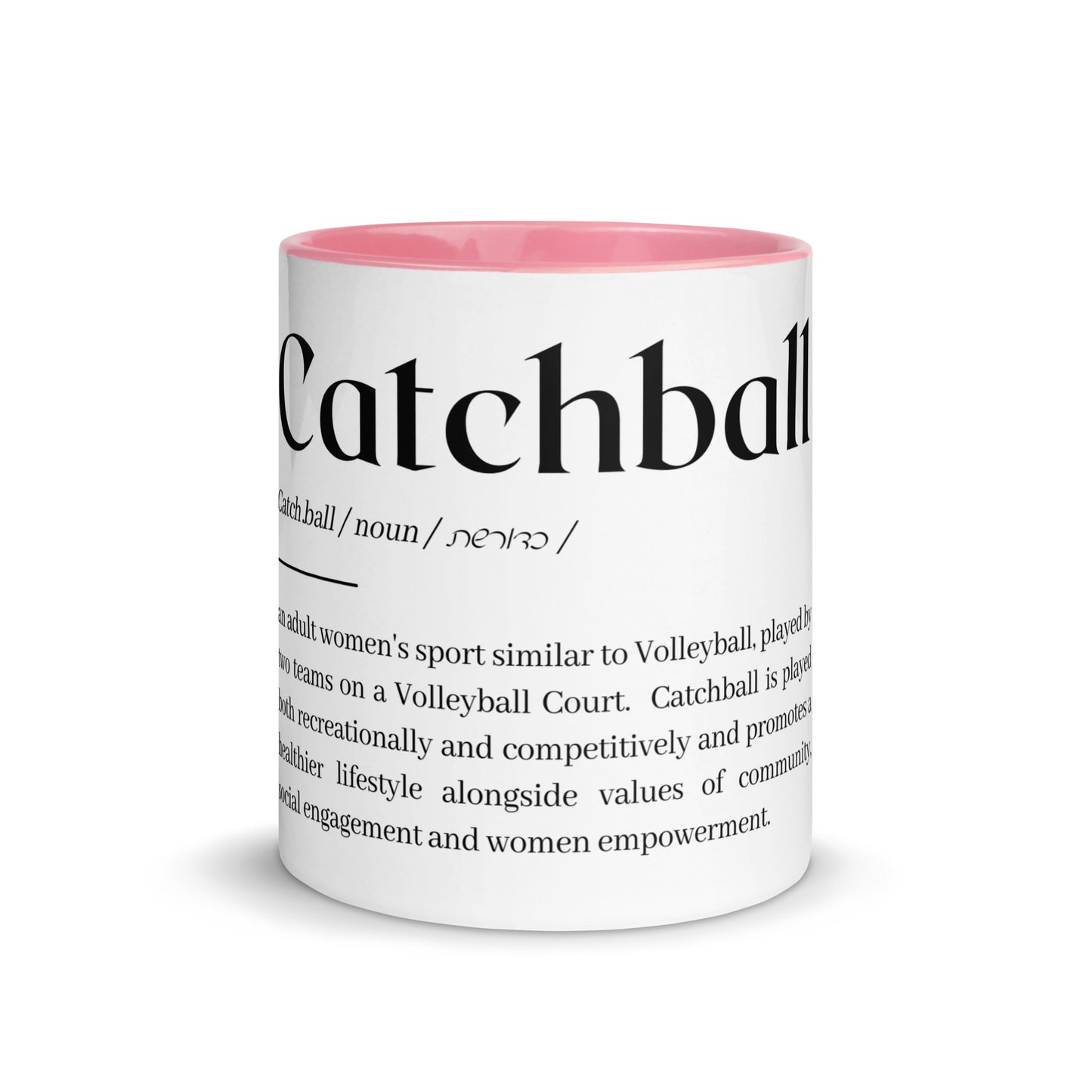 Catchball Dictionary Definition Colored Mug